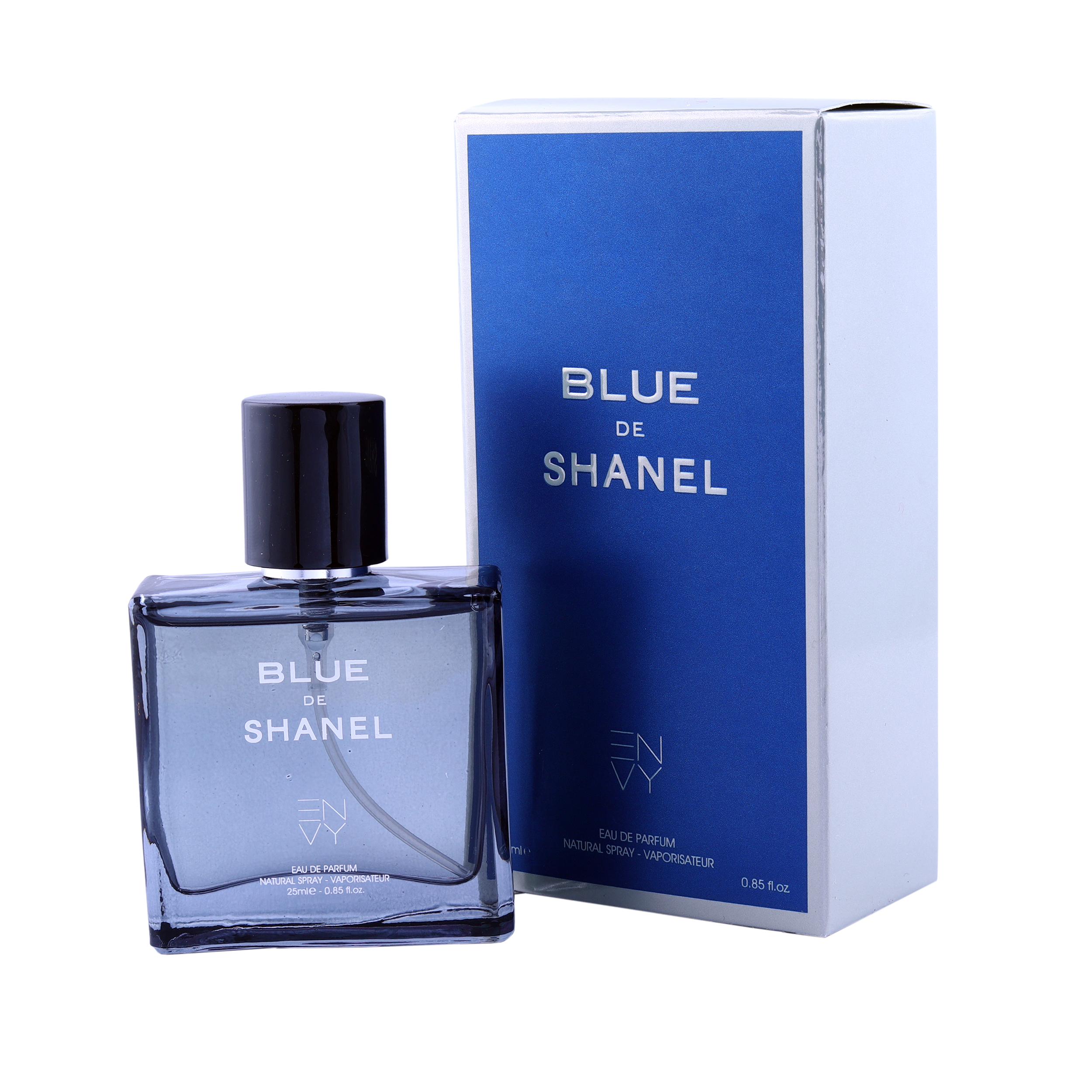 عطر جیبی مردانه ان وی مدل بلو چنل حجم 25 میلی لیتر